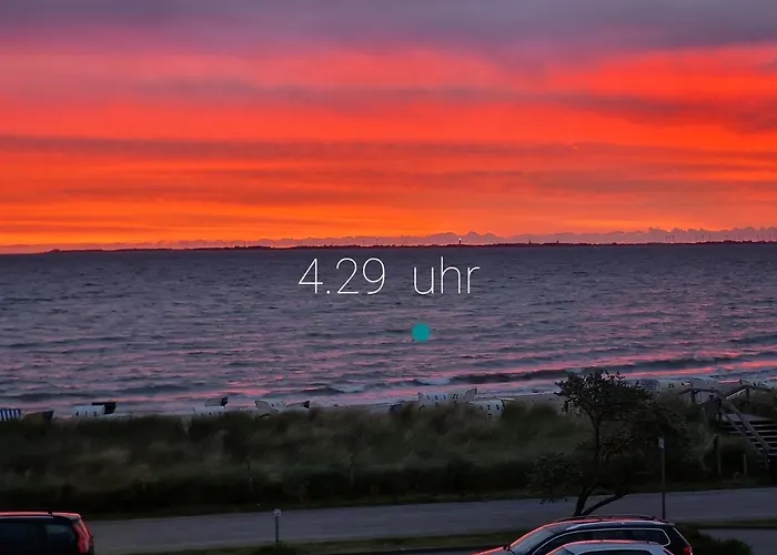 شقة Direkt Am Mit Meerblick Inclusive Strandkorb In Der Saison